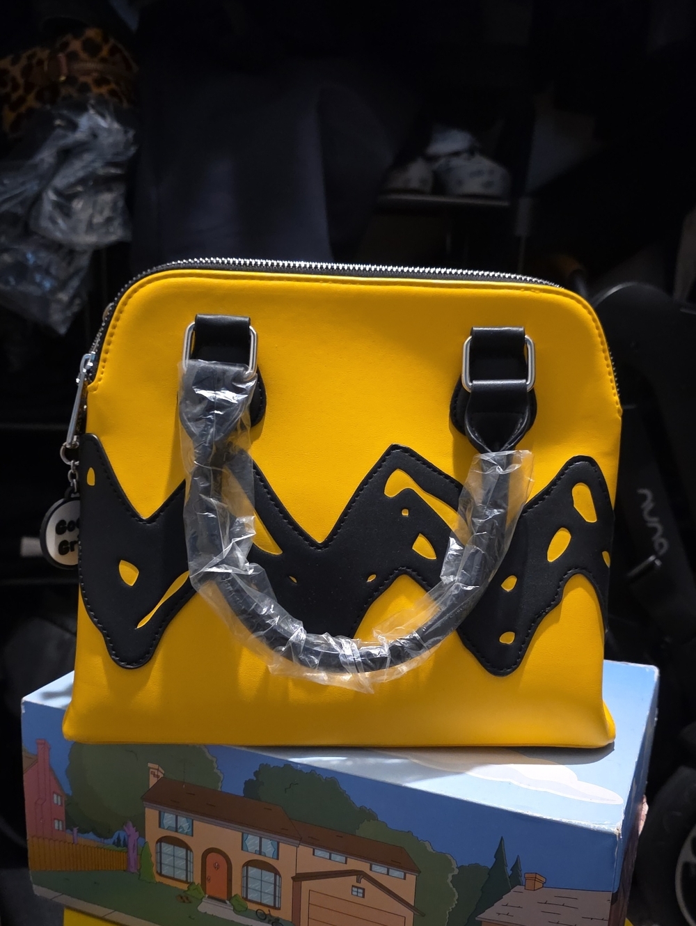 Peanuts 70th Anniversary Charlie Brown Crossbody Purse - Picture 1 of 5